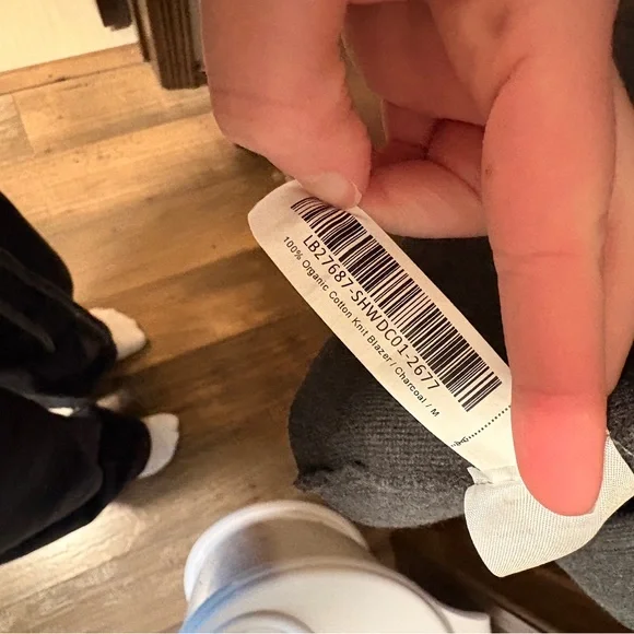 Quince Charcoal Women's Blazer - Picture 5 of 6